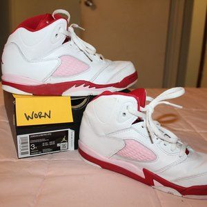 JORDAN 5 RETRO - SIZE 3Y - WORN